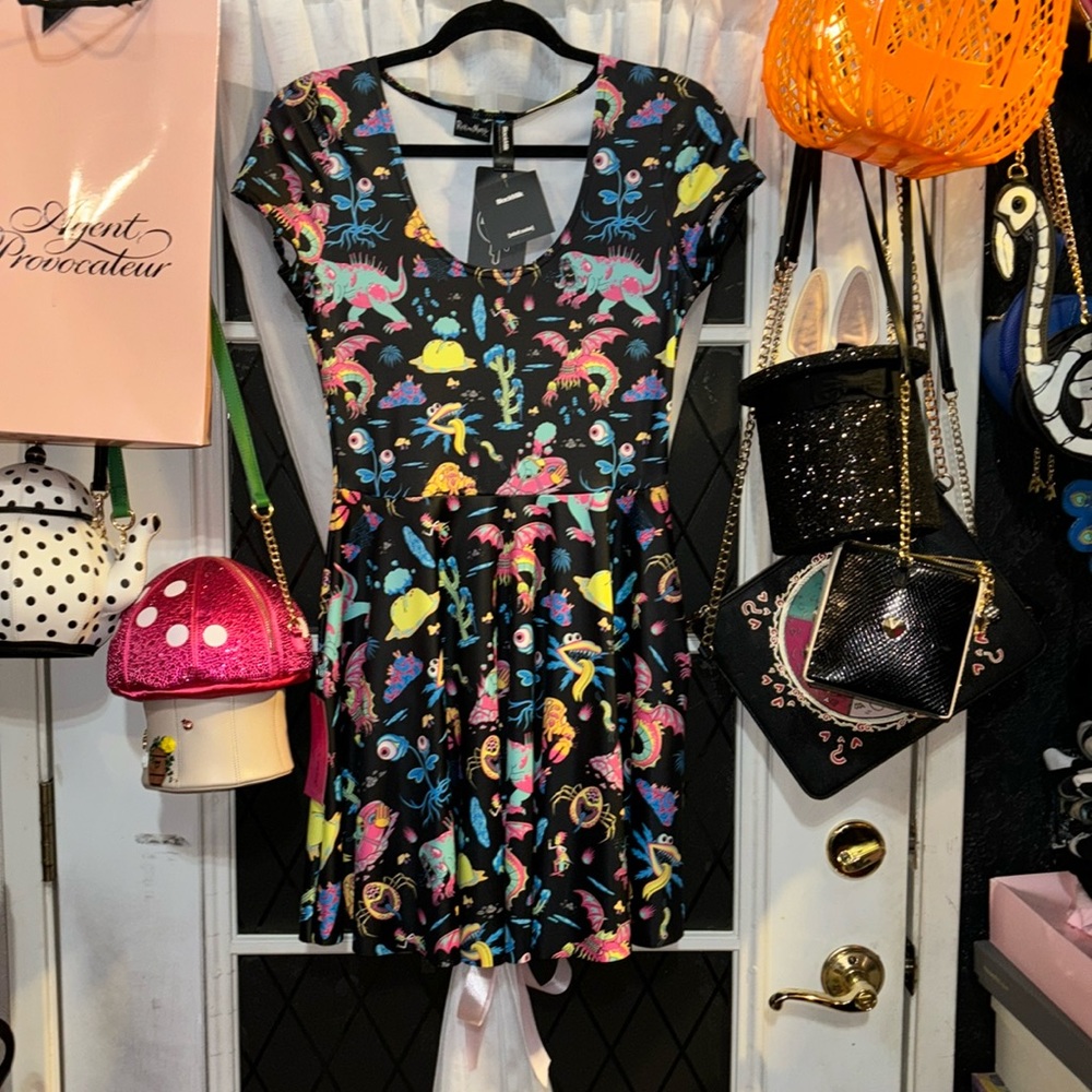 BNWT Blackmilk Rick and Morty dress